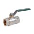 Кран шаровый Giacomini R250WX028 2" ВР, ручка-рычаг