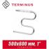 Полотенцесушитель водяной М-образный Terminus 500х600 (1")