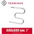 Полотенцесушитель водяной М-образный Terminus 600х600 (1")