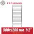 Полотенцесушитель водяной Terminus Соренто П18 500х1200