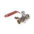 Кран шаровый Ридан BVR-DR 065B8320R, 1 1/2" ВР, полнопроходной, ручка-рычаг