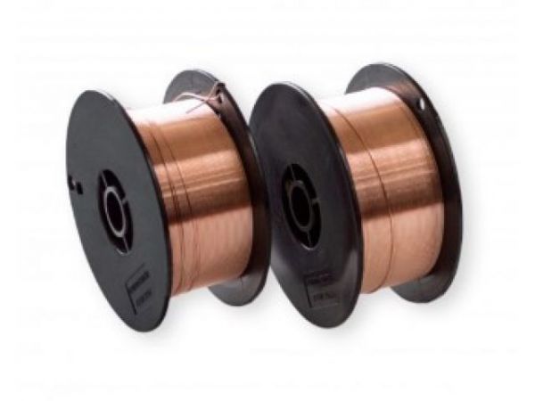 Проволока сварочная омедненная СВ 08Г2С ф0,8мм (катушка D100 1 кг) Оливер(аналог ER 70S-6 ф0,8мм)