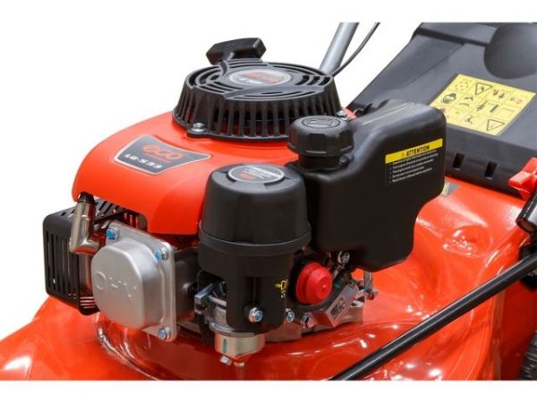 Газонокосилка бензиновая ECO LG-533(4.0 л.с., шир. 46 см, ручной привод, стальн. корпус, травосборник 60 л)