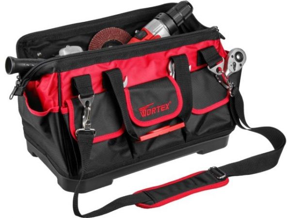 Сумка для инструмента WORTEX WB 5030 нейлон, 470x270x310 мм, вес до 30 кг(Общее кол-во отсеков: 16)