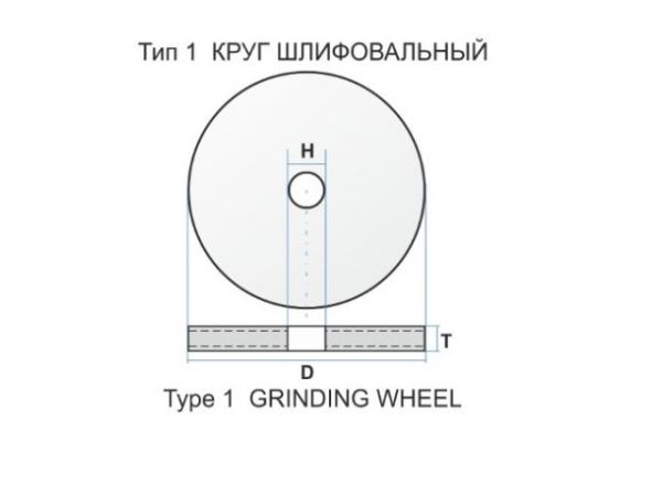Круг обдирочный 125х6x22.2 мм для нерж. стали (LL) LUGAABRASIV
