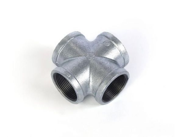 Крестовина 1 1/2' чугун оцинк., AV Engineering