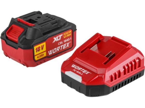 Пила цепная WORTEX CEC 2518-3 в чем. ALL1 XLT SET БЕСЩЕТ., 18 В, 25.4 см