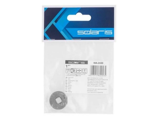 Ролик подающий ф 25/7 мм, шир. 7,5 мм, проволока ф 0,6-0,8 мм (V-тип)(для твердой проволоки: омедненная, полированная, нержавеющая)