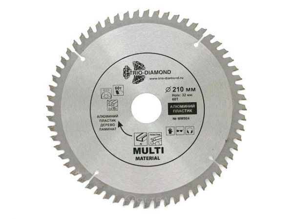 Диск пильный 190х20/30 мм 64 зуб. универсальный  Multi Material