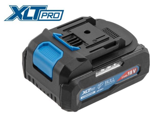 Аккумулятор BULL AK 2001 18.0 В, 2.0 А/ч, Li-Ion XLTpro(18 В, 2 А*ч, Li-ion)