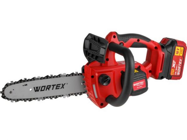Пила цепная WORTEX CEC 2518-3 в чем. ALL1 XLT SET БЕСЩЕТ., 18 В, 25.4 см