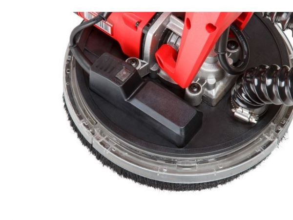 Шлифмашина для стен и потолков WORTEX DG 2260 в чем. с штангой, 600 Вт, 225 мм, LED, 600-1500 об/мин(600 Вт, 600-1500 об/мин, 225 мм, регул. об., подсветка LED, регул. об., требуется подключение к пыле)