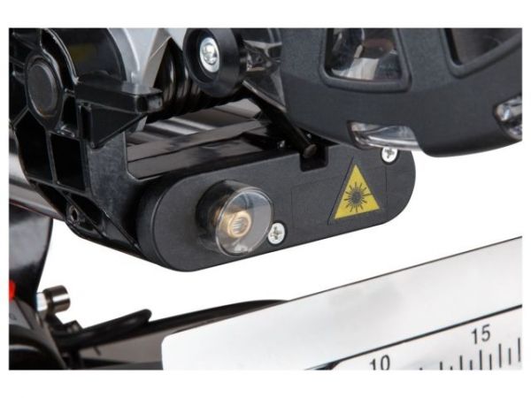 Торцовочная пила WORTEX MS 2520-1 LMO в кор. 2000 Вт, 255 мм, глуб. до 90 мм, шир. до 340 мм, лазер