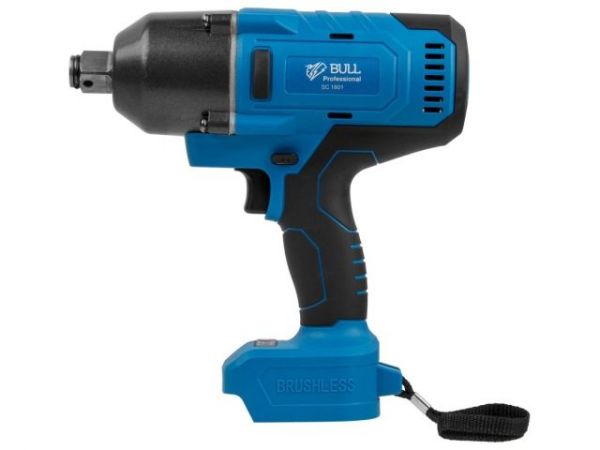 Ударный гайковерт BULL SC 1801 в чем. XLTpro БЕСЩЕТ., 18 В, 1000 Н*м, 3/4', 1х6 А*ч, з/у 4 А(вес 3.3 кг)