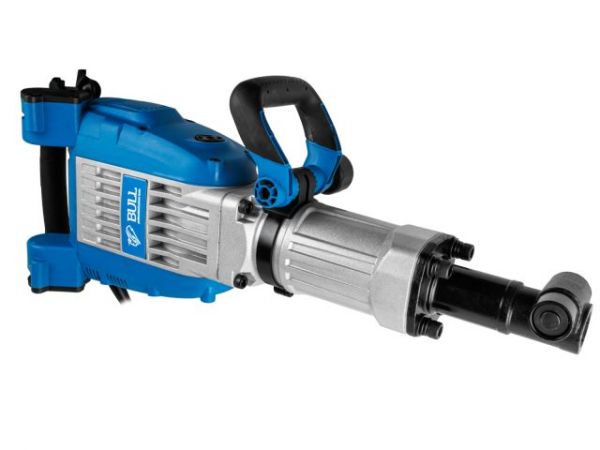 Отбойный молоток BULL SH 1502 1700 Вт, 55 Дж, HEX 30, конст. электр., 1650 уд/мин(плав. пуск, 20 кг)