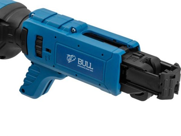Ленточный шуруповерт BULL CAS 1844 в кор. SOLO, XLTpro, БЕСЩЕТ., 18 В, 4500 об/мин, 57 мм(Саморезы до 57 мм)