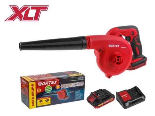 Воздуходувка WORTEX BB 1518 D в кор. ALL1 XLT SET 18 В, 156 м куб./ч