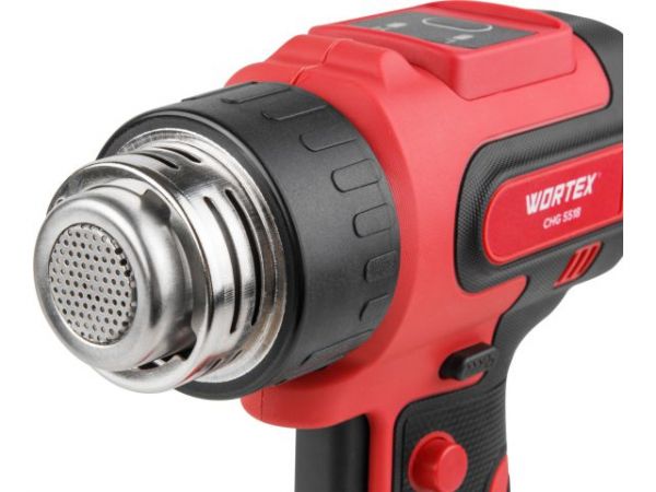 Термовоздуходувка WORTEX CHG 5518 в кор. ALL1 XLT SET 18 В, 1 скор., 300-550 °C