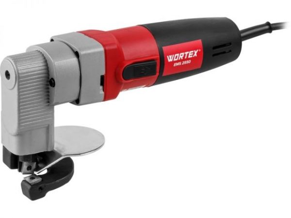 Ножницы листовые WORTEX EMS 2550 в чем. 500 Вт, 1800 ход./мин., 3 м кабель(2,55 кг)