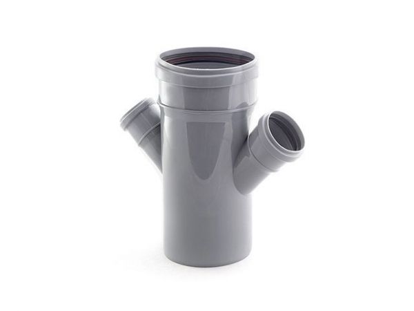 Крестовина ВК  110/50/50х45 РТП(Для внутренней канализации)