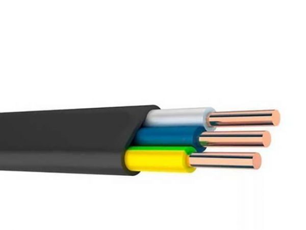 Кабель ВВГ-П 3х2,5 (бухта 100м) Ч Щучинский завод Автопровод(черный)