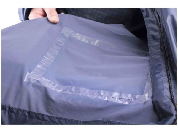 Плащ-дождевик ПВХ 'Тайфун'  р.52-54 рост 182-188 синий(синий)