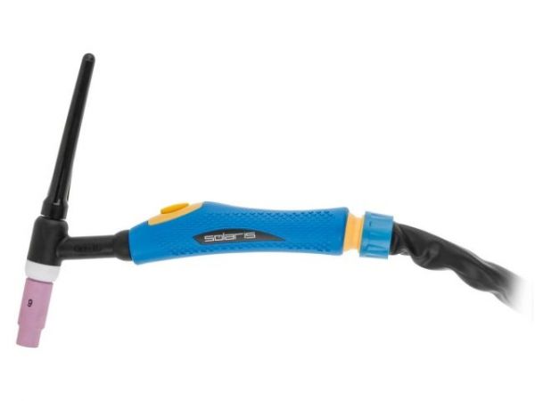 Инверторный аппарат аргонодуговой сварки SOLARIS TIG-200P(DC TIG; HF; Pulse; MMA; 180 A; 150 В-240 В)