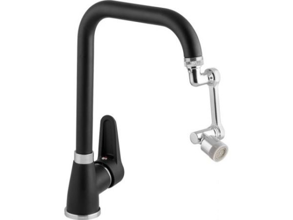 Аэратор для смесителя поворотный на шарнире, AV Engineering(Пластик, латунь)