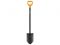 Лопата штыковая Solid FISKARS(длина:1166мм, ширина:180мм)