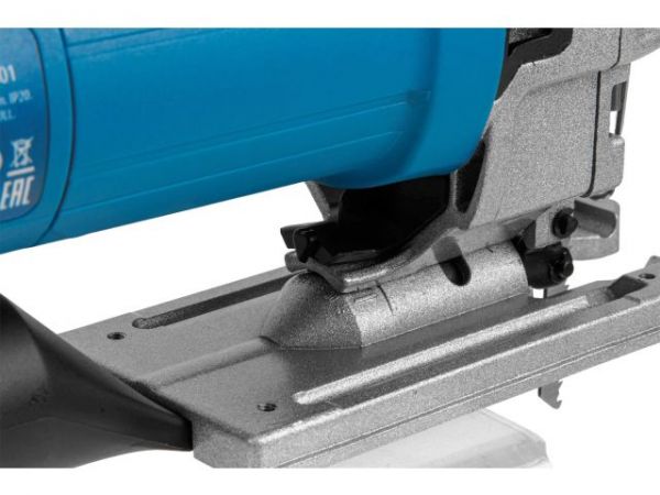 Лобзик электрический BULL ST 1301 в чем. 800 Вт, 800-2600 ход/мин, до 135 мм(Кабель 4 м, подсветка, литая алюминиевая платформа, работа с пылесосом, быстрозажим. патрон)