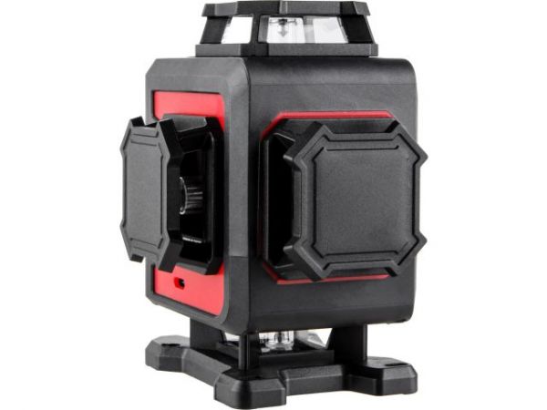 Нивелир лазерный линейный WORTEX LX LL 0340-2 (4х360°, до 25 м, +/- 0.3 мм/м, зеленый)(резьба 1/4')