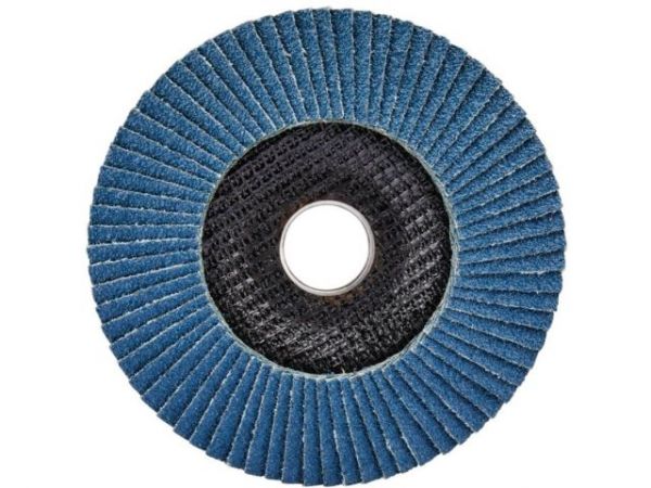 Круг лепестковый шлифовальный 125x22.23 мм, Z60, стекловолокно, угловой Makita