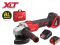 Углошлифмашина WORTEX CAG 1812 E в чем. ALL1 XLT SET БЕСЩЕТ., 18 В, 125 мм, 8000 об/мин(рег. об.)