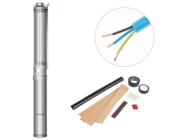 Насос скважинный центробежный AGELESS-3-2700/105-3/37-A A&P(1500 Вт, 3,6 м3/ч, 149м, 3' / 7,62 см)