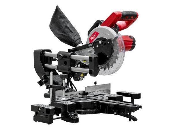 Торцовочная пила WORTEX MS 2116-1 LM в кор. 1800 Вт, 210 мм, глуб. до 65 мм, шир. до 300 мм, лазер(Консольный тип протяжки)