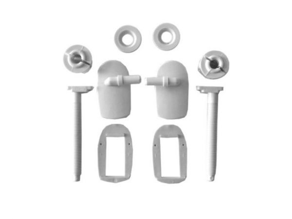 Крепеж для сиденья унитаза Универсал белый, ИнкоЭр(И-Крепеж-Универсал-Белый Р)