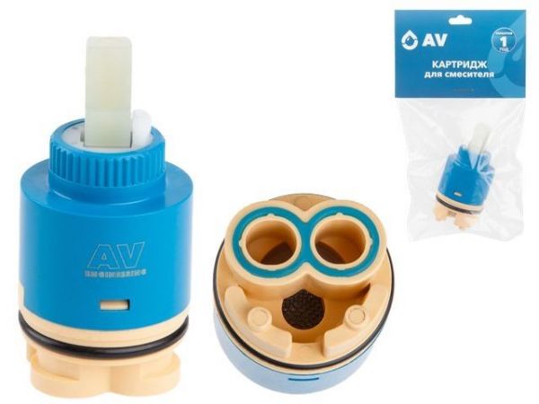 Картридж D35 для смесителя, тип C-S, AV Engineering(Переключение ступенчатое)