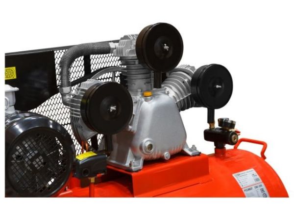 Компрессор HDC HD-A203 ременной(900 л/мин, 10 атм, ременной, масляный, ресив. 200 л, 380 В, 6.50 кВт)