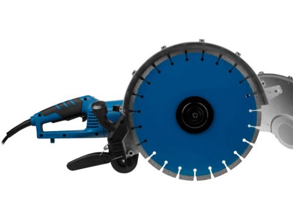 Бетонорез электрический BULL BCS 3526 в кор. 2600 Вт, 355 мм, глуб. 125 мм(4300 об/мин, мокрый и сухой рез)