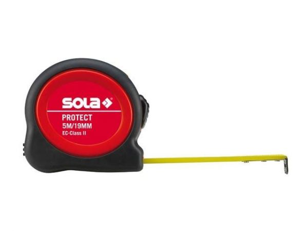 Рулетка  5м/25мм 'Protect' M PE 5m (SOLA) Магнитный наконечник