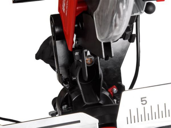 Торцовочная пила комбинированная WORTEX MS 2520-2 LMB в кор. 2000 Вт, 255 мм, глуб. 78 мм,  стол 60(2000 Вт, 255х30.0 мм, глуб. до 78 мм, шир. до 128 мм, лазер, стол 445х287 мм, пропил на столе 60 мм)