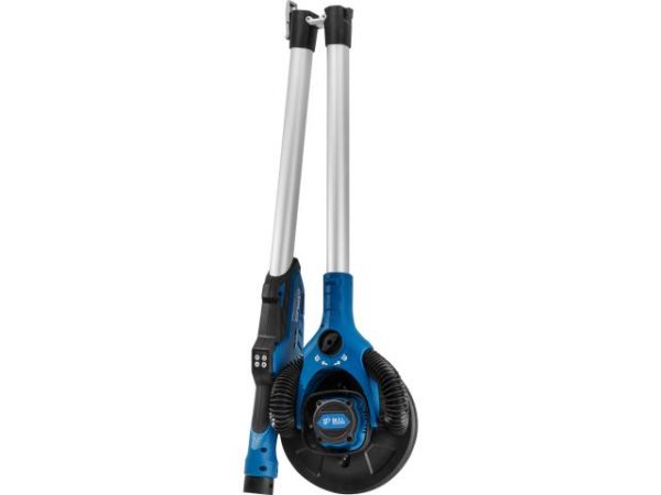 Шлифмашина для стен и потолков эксцентриковая BULL DG 2240 в кор. БЕСЩЕТ., 400 Вт, 225 мм, LED, 4000(Плав. пуск, рег. об., поддержка об., 150 см длина, регулируемый вакуум)