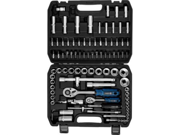 Набор головок и бит 94пр. TREK(1/4', 1/2', 6 граней)