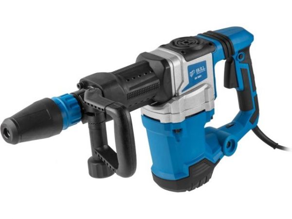 Отбойный молоток BULL SH 1601 в чем. 1500 Вт, 9-25 Дж, SDS-max, 900-2100 уд/мин, 5м кабель(10,5 кг)