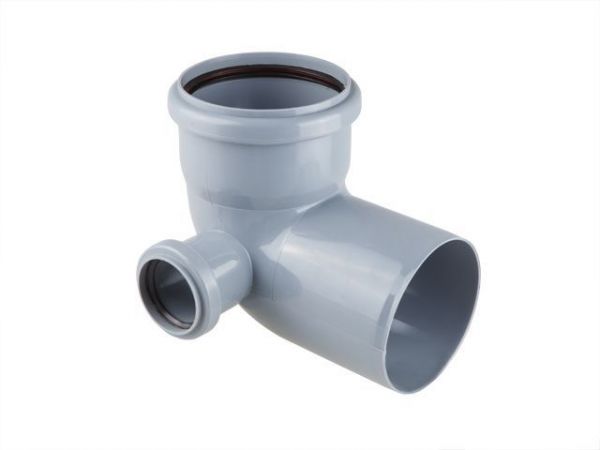 Колено ВК 110/50х87 левый РТП(Угол для внутренней канализации)