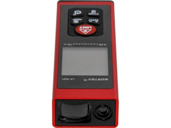 Дальномер лазерный WORTEX LR 7001 в кор., 0,03 – 70, ± 2 мм