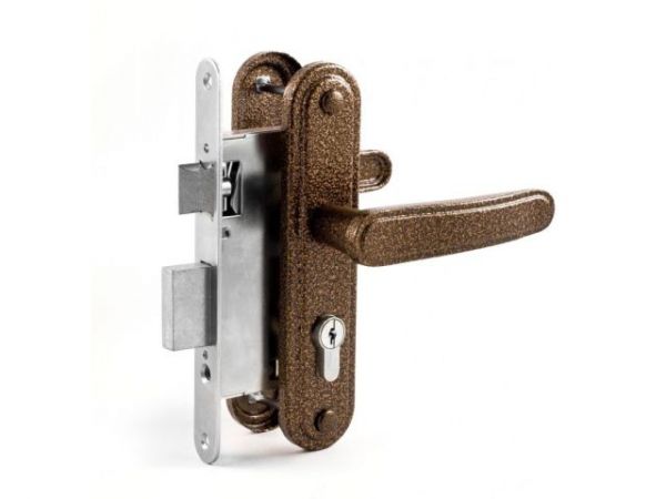 Замок врезной Омега ЗВ7.03 (бронза)