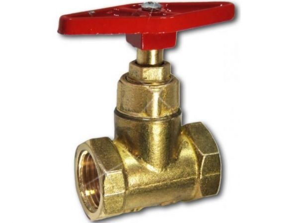 Кран вентильный 1/2' вн.-вн. (ПАР) PN1,6 МПа; 15Б1п, Цветлит(ЦРБ0064)