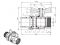 Кран шаровый 1' нар.-вн. бабочка (со сгоном) PN40, AV Engineering(Латунь, макс.  40 бар, макс.  110 °С)