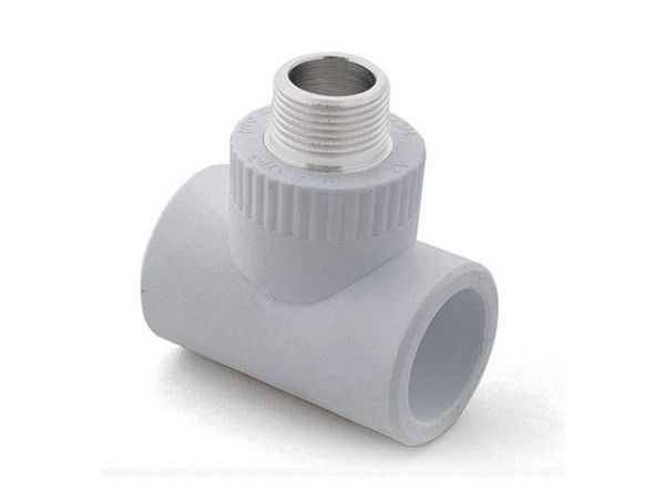 Тройник ПП комб. нар. 32х1', сер. РТП